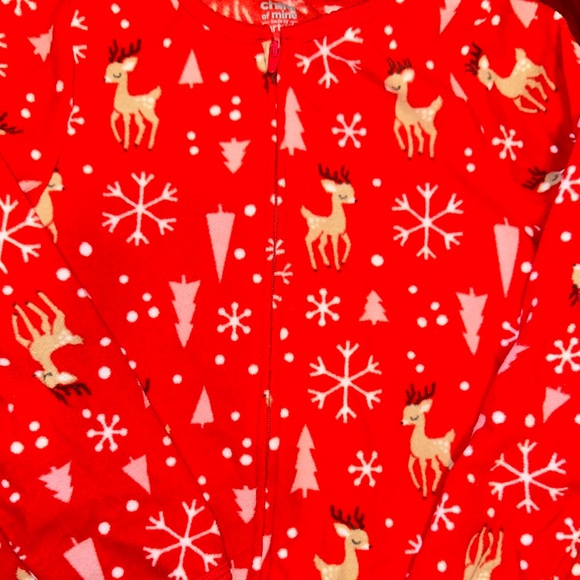 Fleece Christmas Onsie Pyjamas - Picture 4 of 4